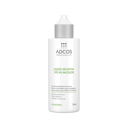 Acne Solution Loção Secativa FPS 30 Incolor